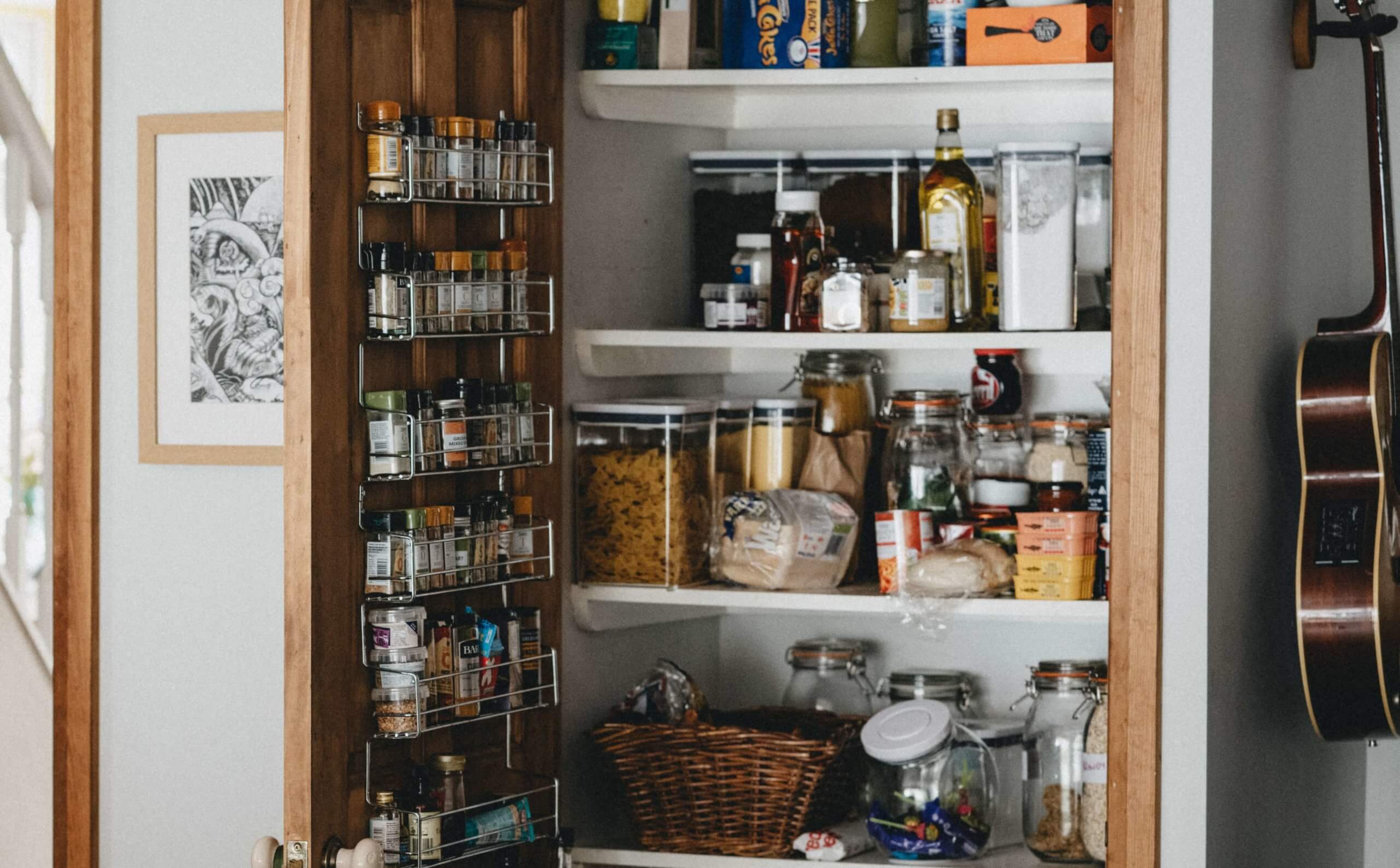 organized pantry